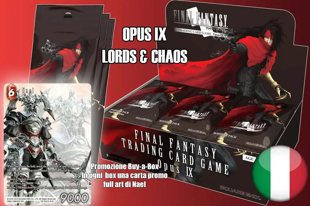 Booster fftcg opus ix box italian (36)